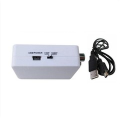 RCA AV to HDMI HD Converter Composite CVBS Video Adapter Wii NES SNES
