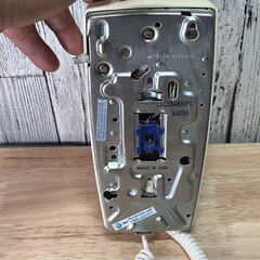 Western Electric Beige 2554 touch tone wall phone Untested