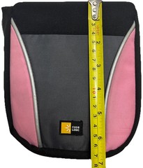 Case Logic—Cd/DVD Pink/Black Case—16 Sleeves-32 Discs—LIKENEW—SHIPS IN 24 HOURS—