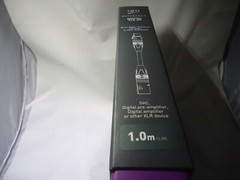 QED QE3272 Reference Digital XLR 40, AES/EBU Interconnect, 1m (3.2 Feet)