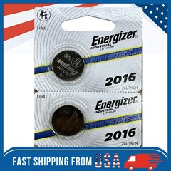 LOT 2-100 ENERGIZER 3V LITHIUM BATTERY CR2016 2016 BR2016 DL2016 Button Cell