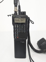 Icom IC-W2A Dual Band FM Transceiver With Accessories HM-70 MicHam Radio