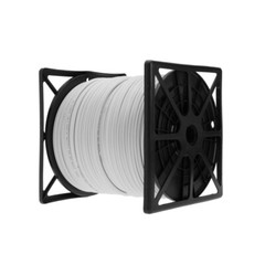 RG59 Siamese Coaxial Cable 20AWG 18/2 CCTV Security Camera Bulk Wire 500FT White