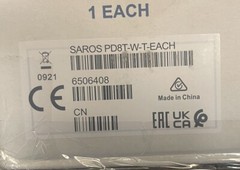 Crestron Saros PD8T-W-T Saros 8” 2-Way Pendant Speaker Textured Single White F19