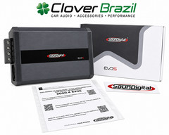 Amplificador Digital Soundigital 2000.4 EVO 5.0 4 Canais – 2000W RMS – 4 Ohm!