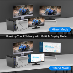 MT-VIKI DP to HDMI Adapter 4K Display Port Male to HDMI Female Cable Converter