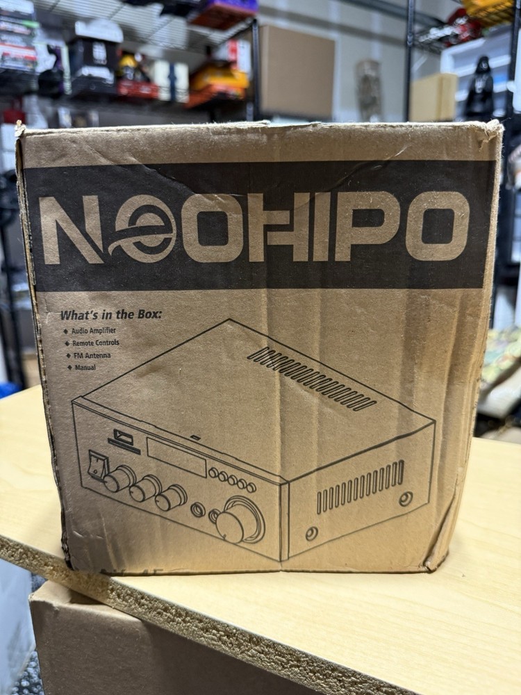 NEW NEOHIPO AK45 Bluetooth 5.0 Stereo Amp Receiver 300W 2CH Home Audio FM USB/SB