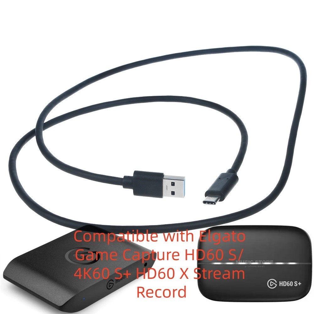 USB 3.0 Power Cable For Elgato Game Capture HD60 S/ 4K60 S+ HD60 X Stream Record