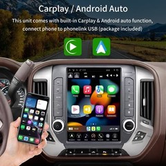 4+64G Android Car Radio Tesla Screen GPS for Chevy Silverado GM Sierra 2014-2018