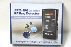 PRO-10G Cell Phone GPS Bug Detector Portable Camera Finder DEMO UNIT (Used Once)