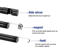2M 6 LED USB Waterproof Endoscope Borescope Snake Video Camera for PC & Android