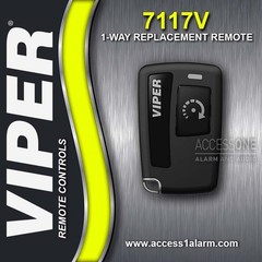 Viper 7117V 1-Button 1-Way Remote Control For 4119V DS3 DS4 systems NEW For 2026