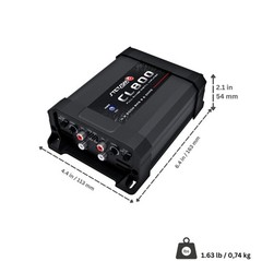 STETSOM Combat CL800.4 800RMS 4 Channel 800×4 2OHM. FAST SHIPPING FROM USA