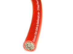 KnuKonceptz Kolossus Flex 0 Gauge Red OFC Power Ground Battery Wire 25FT Copper