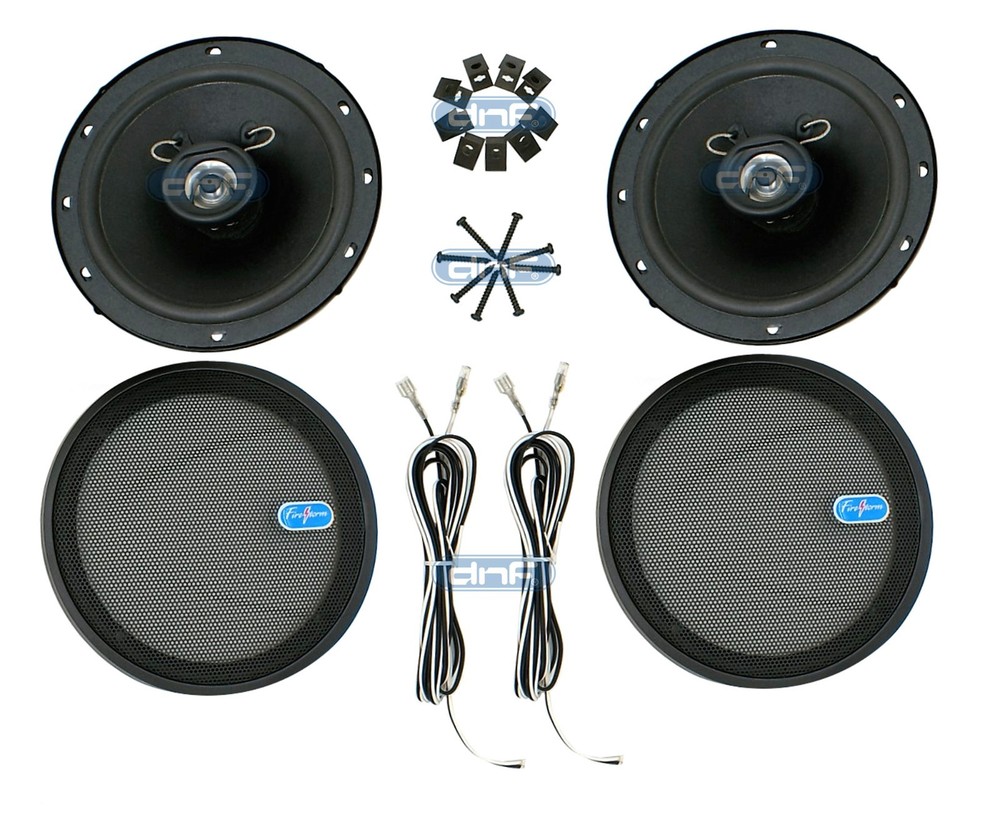 DNF 1 Pair 2 Way 6-1/2″ 6.5″ Slim Speakers 240 Watts Maximum Power- SHIPS FREE
