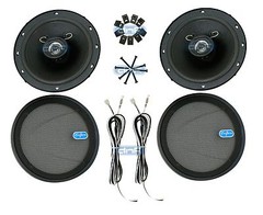 DNF 1 Pair 2 Way 6-1/2″ 6.5″ Slim Speakers 240 Watts Maximum Power- SHIPS FREE