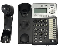 AT&T Syn248 SB35020 Black 4-Line Deskset Phone – Excellent Condition – Used