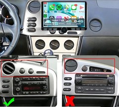 For Toyota Matrix 2003-2004 Radio 9″Android15.0 64G Carplay Stereo Radio GPS Nav