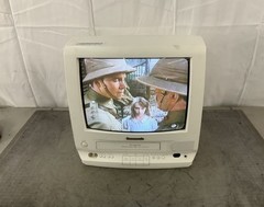 DEFECTIVE PANASONIC PVM1378W 13 CRT TV VCR VHS Combo Player TV G3D