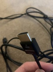 FOR PARTS/SORT OF WORKS, HTC Vive VR Headset with Link Box