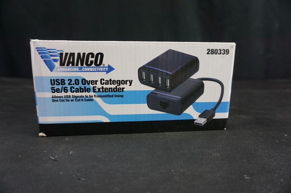 Vanco USB 2.0 over Category 5e/6 Cable Extender 280339