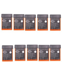 10 New 1500mAh BA225030 6V Ni-Mh Battery For HBC Crane Remote Pump Truck Battery