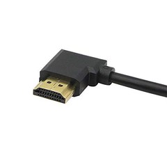 Gold Plated High Speed 90 Angle Right HDMI Male to Left HDMI Male Adapter