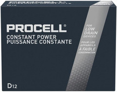 D Battery Procell PC1300 Professional Batteries by | Case of 72 | QTY 6 X 12 Pa