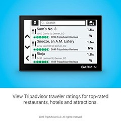 Drive 53 GPS Navigator, High-Resolution Touchscreen, Simple On-Screen Menus