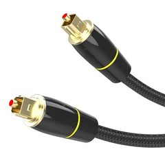 Toslink Optical Cable Digital Audio Sound Fiber Optic SPDIF Cord Wire Dolby DTS