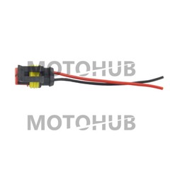 20X Car Waterproof Electrical Wire Cable Connector Male Female 2Pin Way Plug Kit