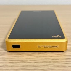 Sony NW-WM1ZM2 Walkman 256GB Digital Music Player Hi-Res Android Wi-Fi Gold