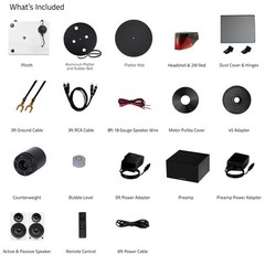 Fluance RT83 Vinyl Turntable, PA10 Preamp, Ai41 Powered 5″ Bookshelf Speakers