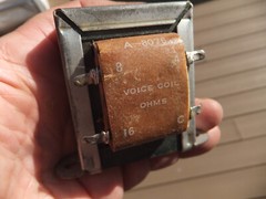 Vtg New Old Stock Stancor A-8076 Voice Coil, 4, 8, 16 ohms, 70.7 V Line, 2.5-20W