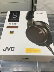 JVC Hi-Res corresponding headphone WOOD01 HA-SW01