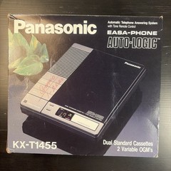 Panasonic KX-T1455 Easa-Phone Automatic Answering Machine Read