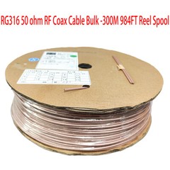 RG316 RF Coax Coaxial cable wire lot Connector 50ohm M17/113 High Temperature