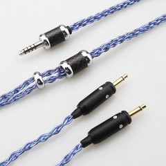 8Core 7N OCC silver plated Upgrade Headphone cable For Focal Celesstee 5ft