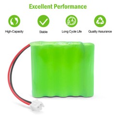 Home Alarm system 3507/6 6V 700mAh Ni-MH Battery for Hyper Skidding RC Stunt Toy