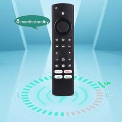 Voice Remote Compatible for Insignia,Toshiba,Pioneer AMZ Omni,4-Series Smart TVs