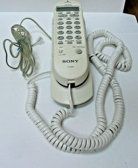 Vintage SONY IT-ID20 White STREAM PHONE Caller ID with Call Waiting Landline
