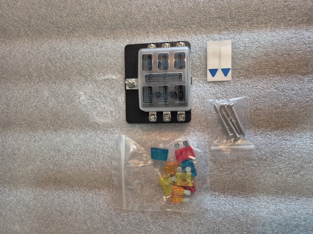 Fuse Box Buzz Bar Boat Atv Utv Truck 12-24V Power Distribution Panel Board