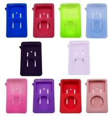 Silicone Case for Apple iPod Classic 5th / 6th / 7th Thick Colors – Black/White