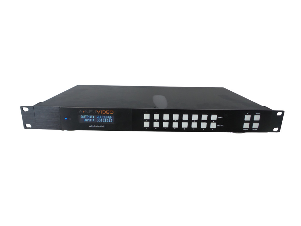 A-Neuvideo ANI-8-4K60-S HDMI Matrix Switcher – Free Shipping