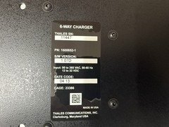 Thales 6-Way Bank Charger 1600652-1