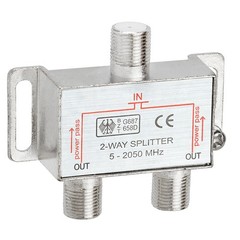 2 3 4 6 Way F-Type Splitter Coaxial Cable RG6 Satellite TV Antenna Cord Adapter