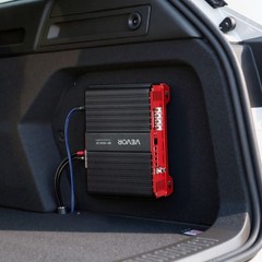 VEVOR Monoblock Car Amplifier Class D Subwoofer Amplifier 1500W RMS 1/2/4 Ohm