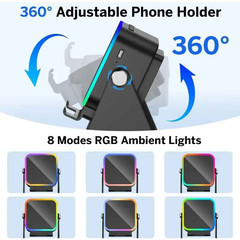 Wireless Induction Speaker 5-in-1 Bluetooth Speaker With Phone Stand