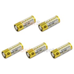 Pack of 5 23A Battery High Voltage 12V A23 LRVO8 MN21 L1028 Alkaline FENZER