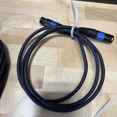 Monster cable , whirlwind unbranded XLR MICROPHONE CABLE, LOT OF 9